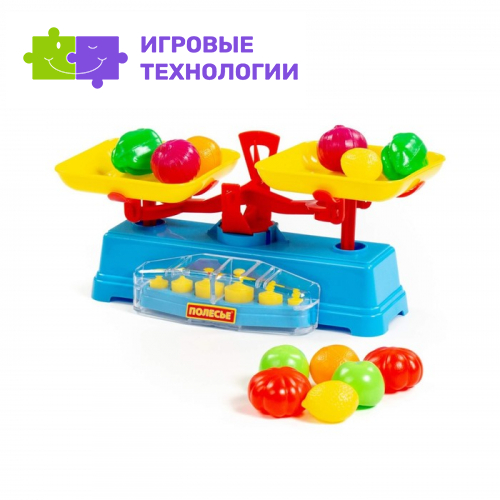 Игровой набор «Магазин», весы и набор продуктов, 12 предметов
